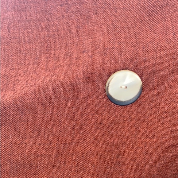 Zara Burnt Orange Wrap Blouse - Picture 3 of 3